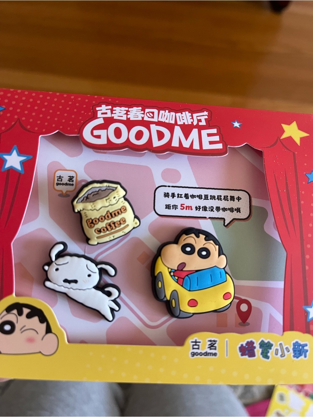 Crayon Shin-Chan Japanese Cartoon Crocs Pin Set - sticker, bag